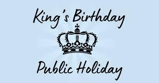 Kings Birthday